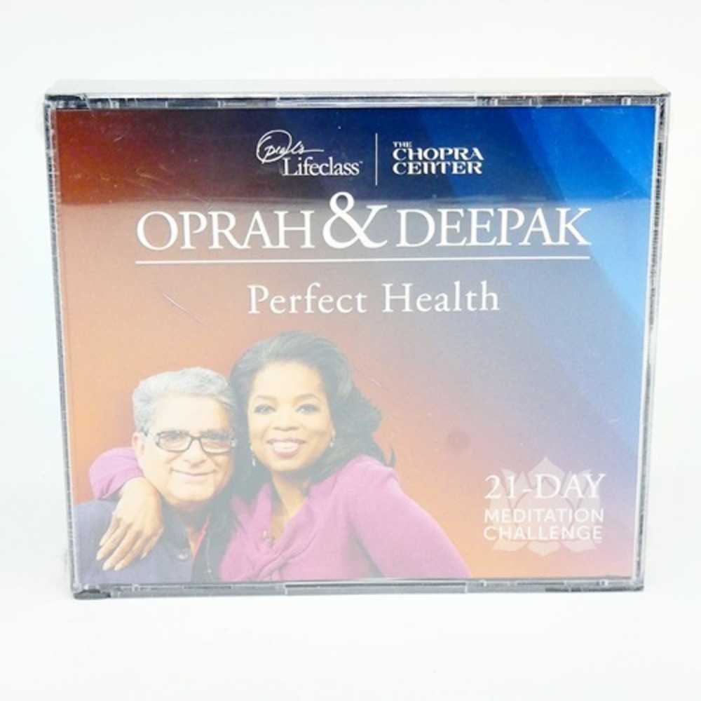 Oprah & Deepak: Perfect Health / 21 Day Meditation Challenge CD NEW & SEALED